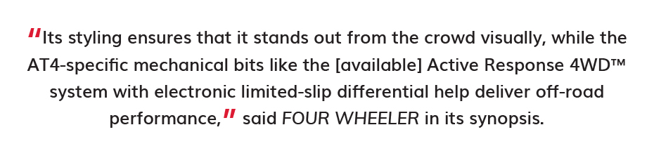 FOUR WHEELER